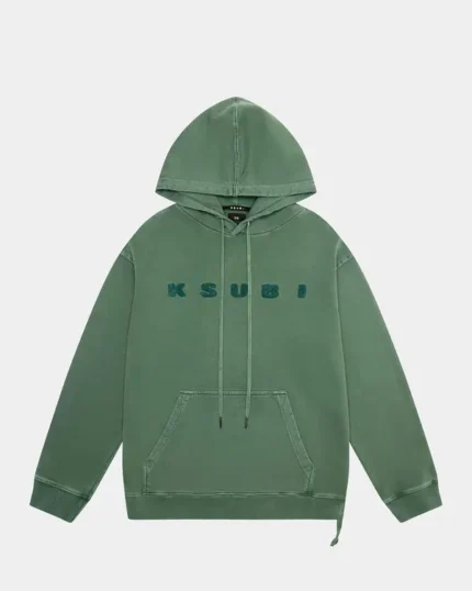 Ksubi Blocked Biggie Hoodie Emerald