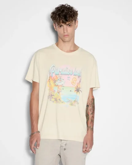 Ksubi Paradise Biggie SS Tee Dusty Desert