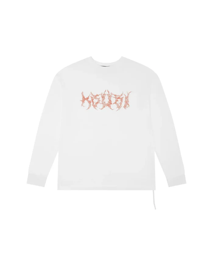 Ksubi Sabbath Biggie LS T-shirt Vintage White